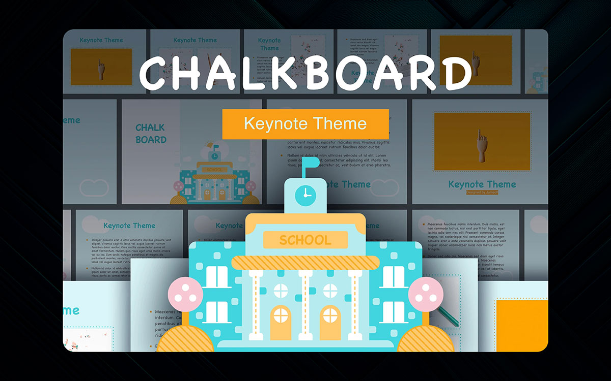 classroom Google Slides presentation template