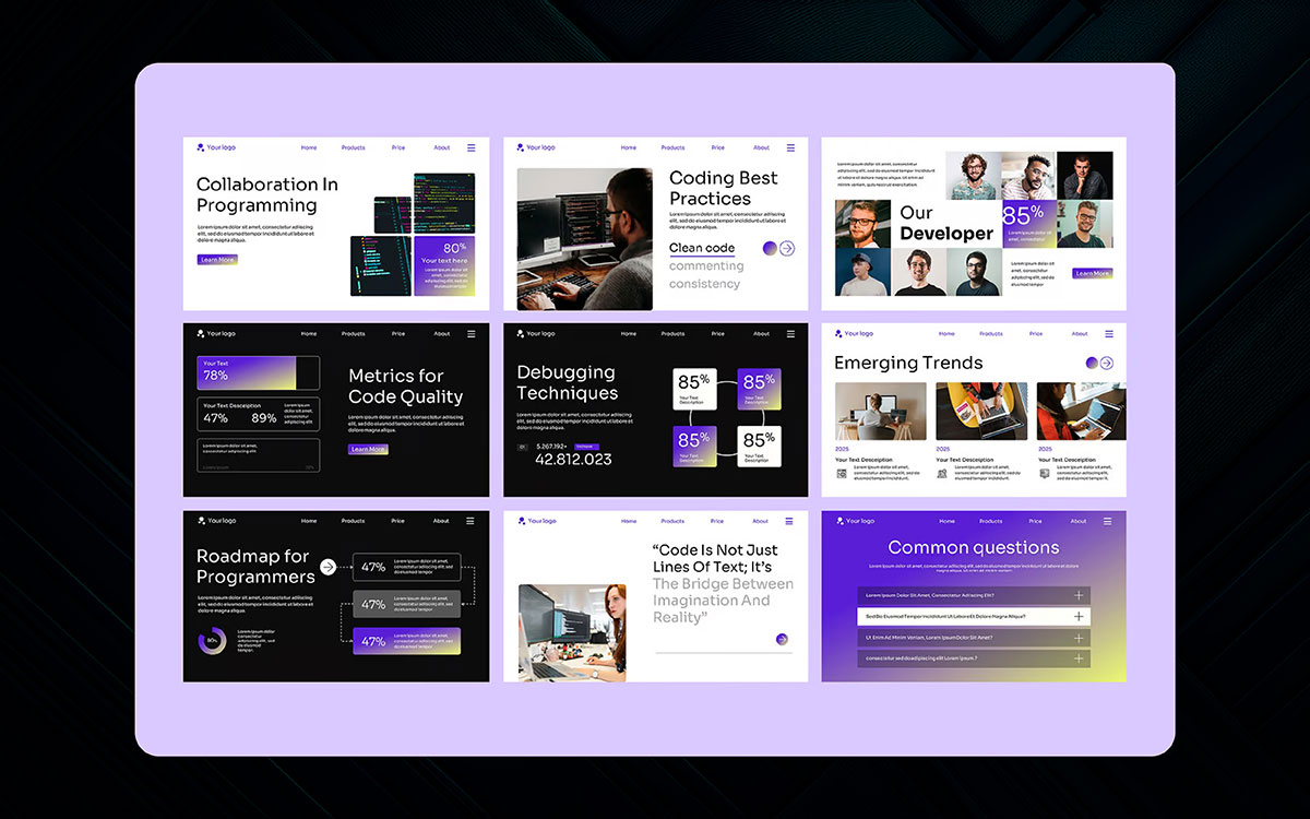 best Google Slides presentation template