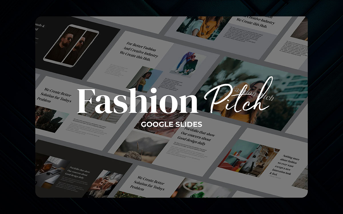 top Google Slides presentation template