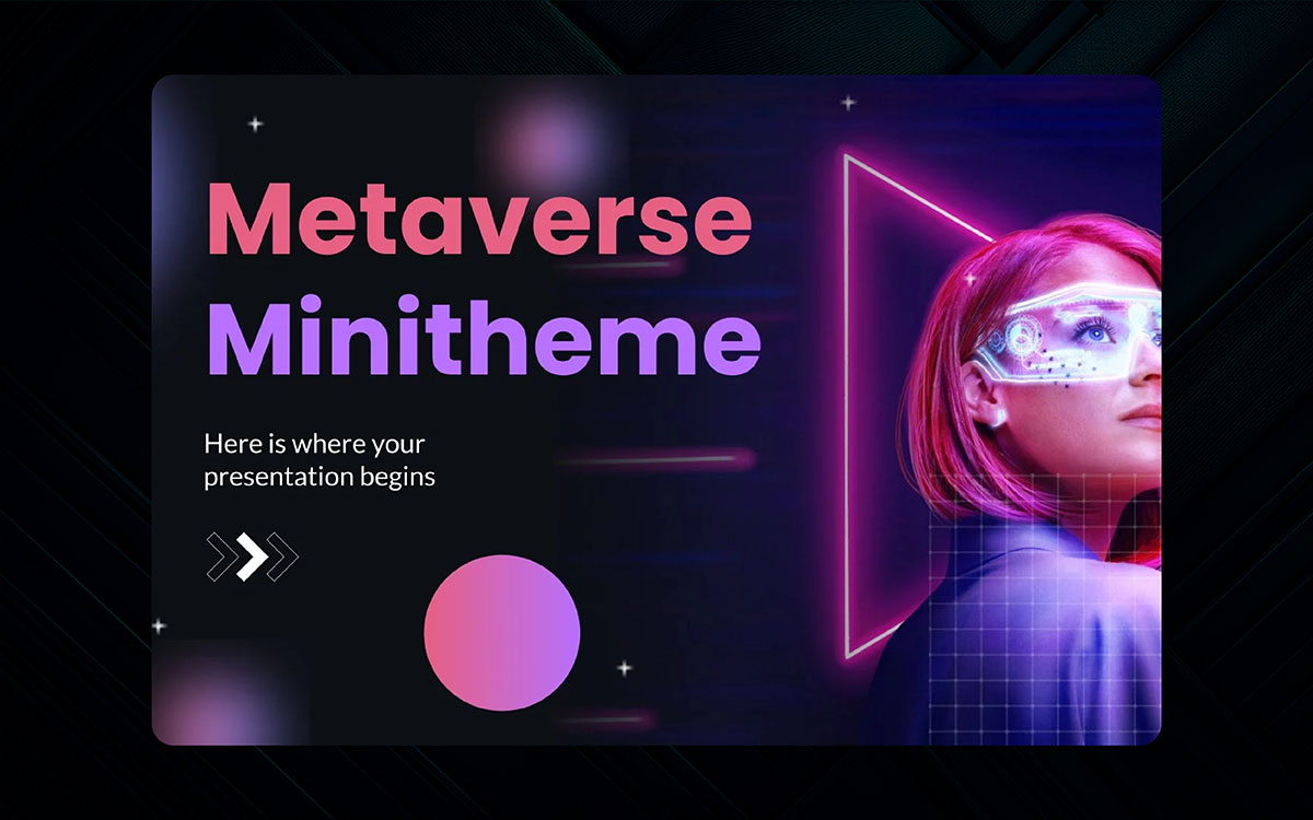 trendy presentation design