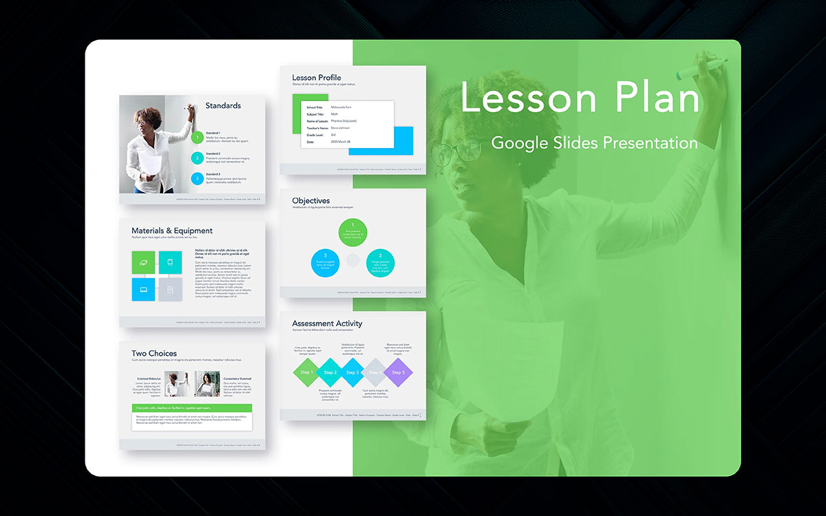 business Google Slides presentation template