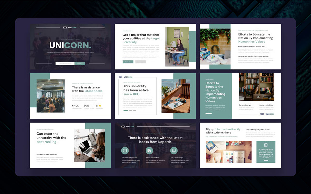 professional presentation template