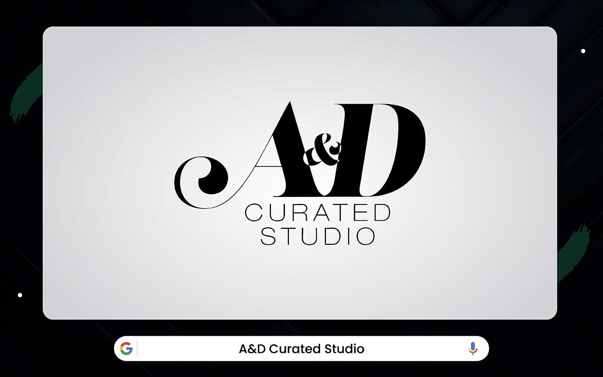 interior design monogram logo