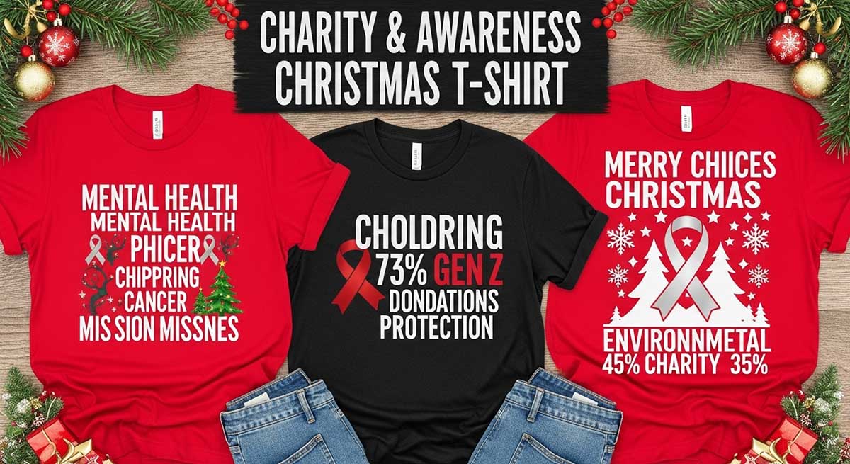 Christmas t-shirt design ideas for a print-on-demand business