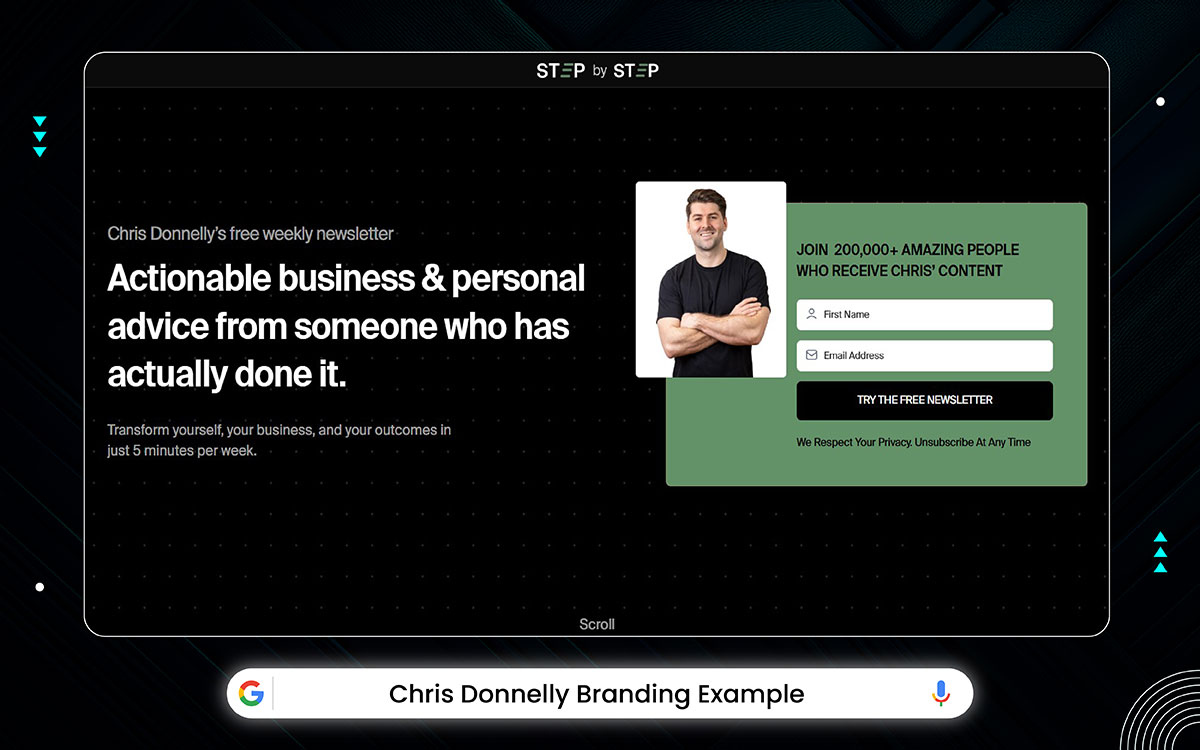 best personal branding example for your inspiration