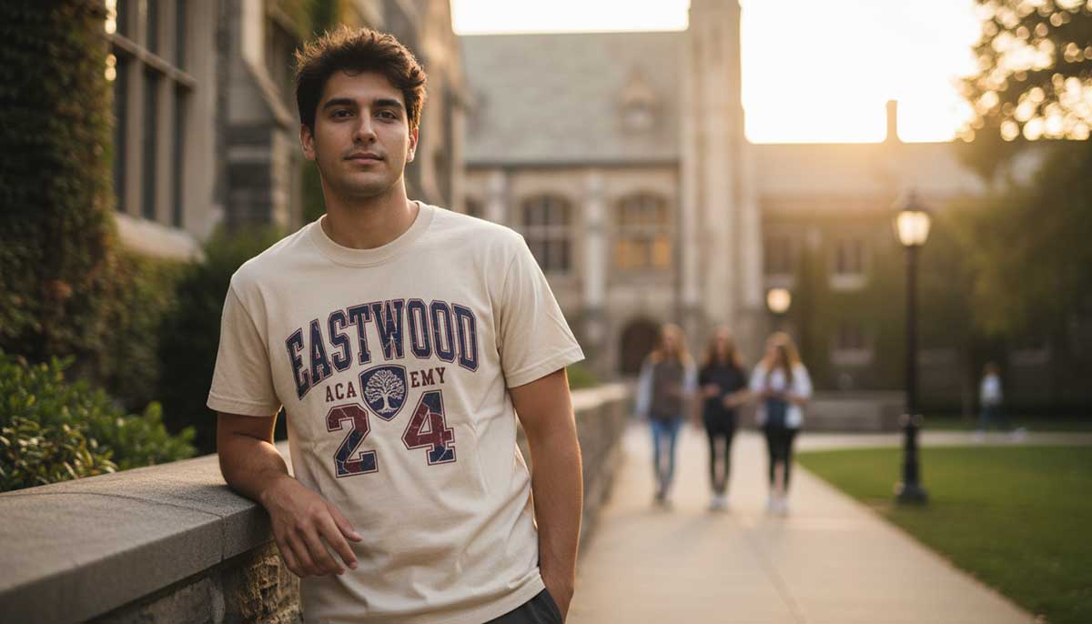 classic vintage tee design