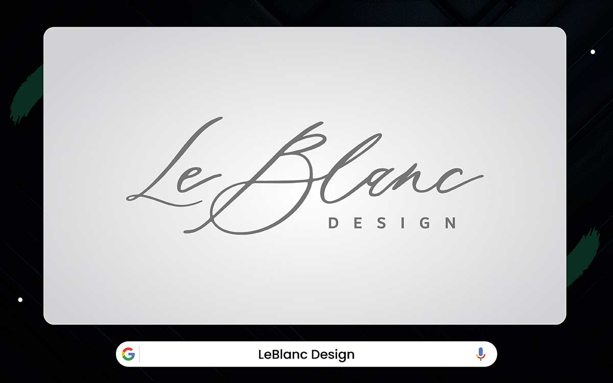 custom interior design logo