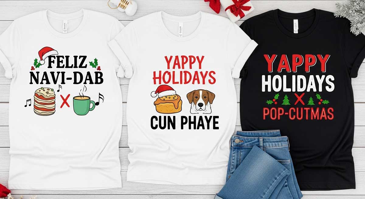 Holiday T-shirt designs