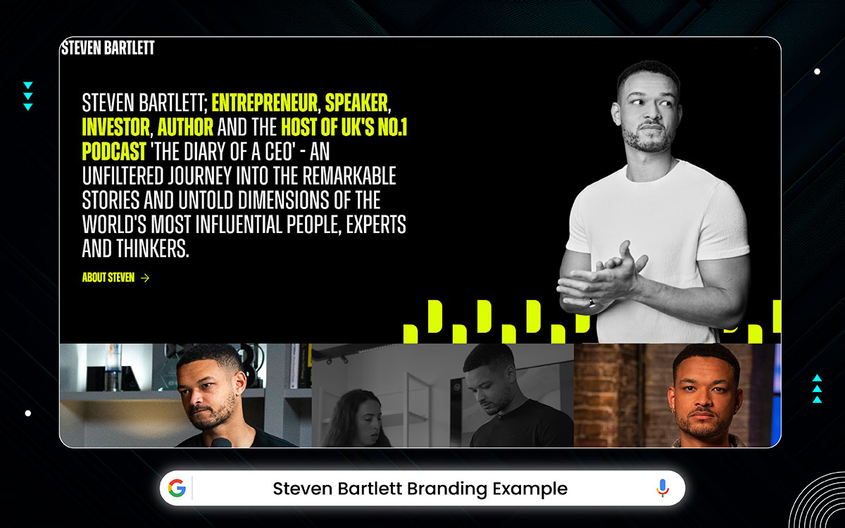 famous personal brand statement example for your inspiration