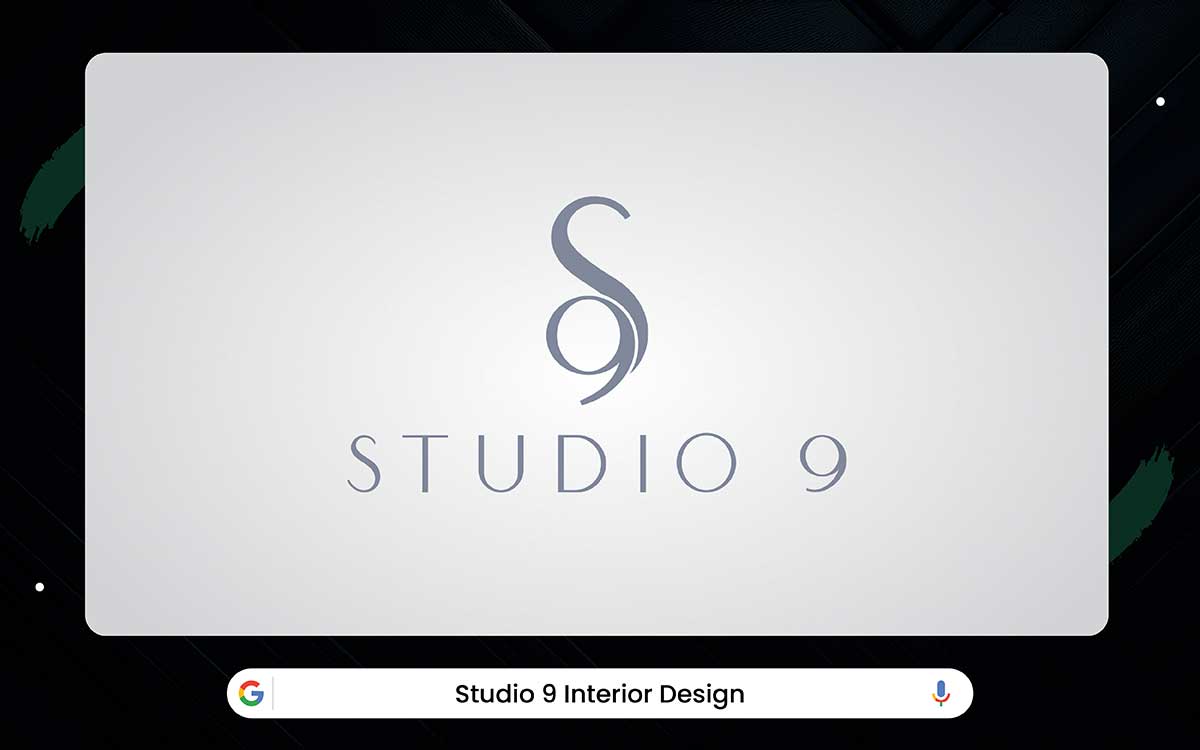 interior design monogram logo design