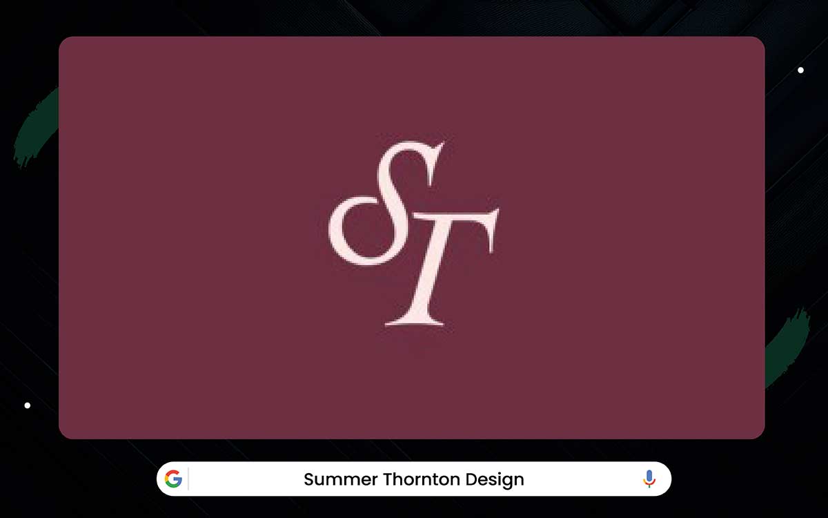 simple interior design logo