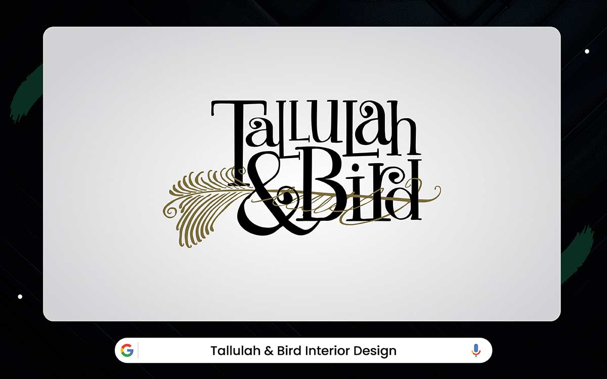 creative interior design logo design