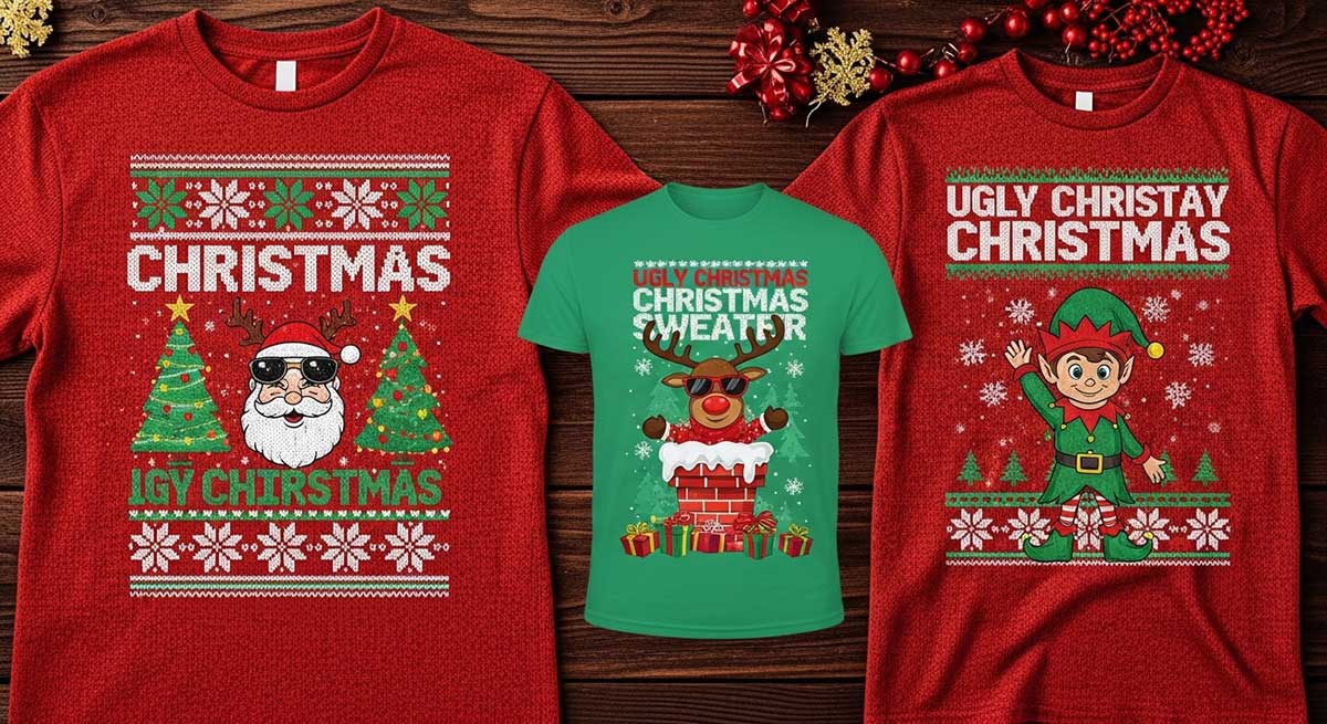 Xmas T-shirt design ideas