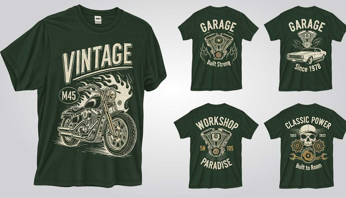 retro t-shirt design ideas