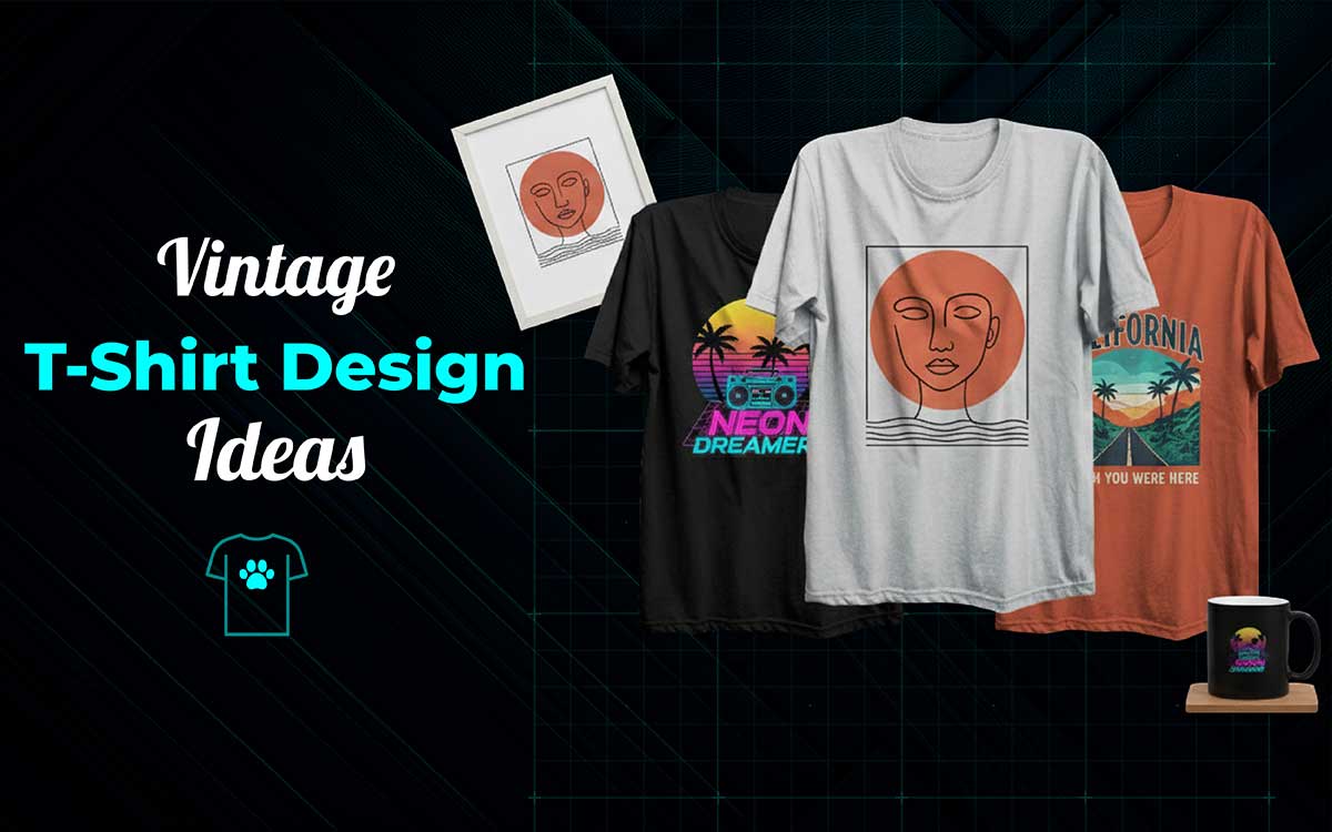 vintage t-shirt design ideas