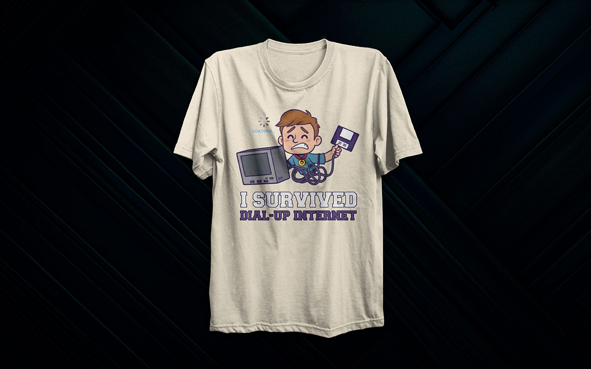 80s and 90s funny t-shirt design