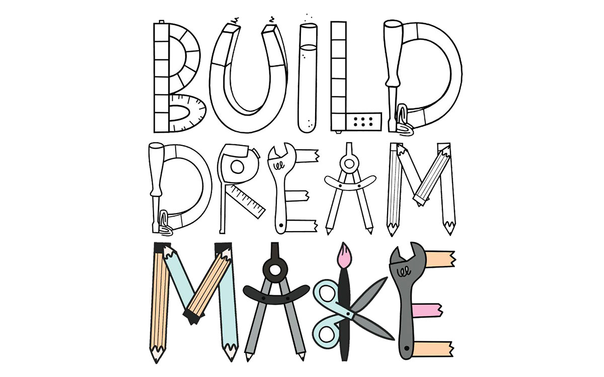 building company branding font