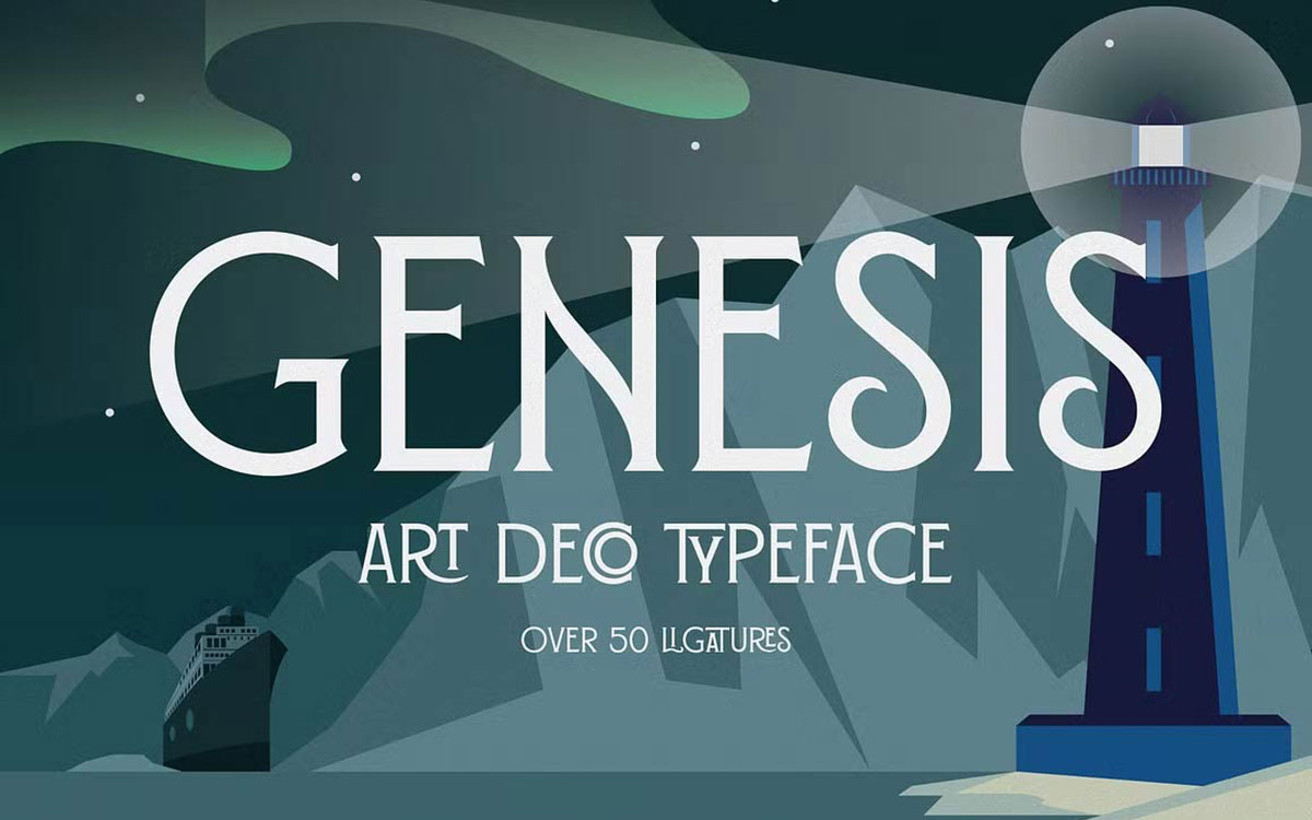 modern construction fonts