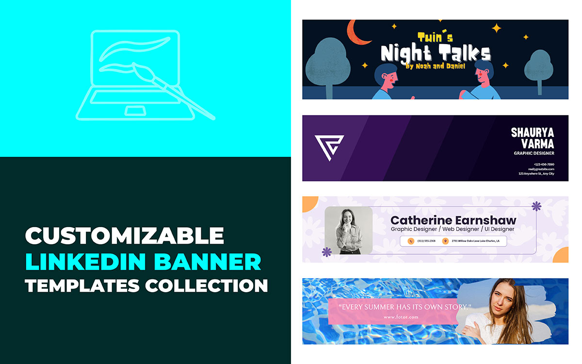 LinkedIn banner templates