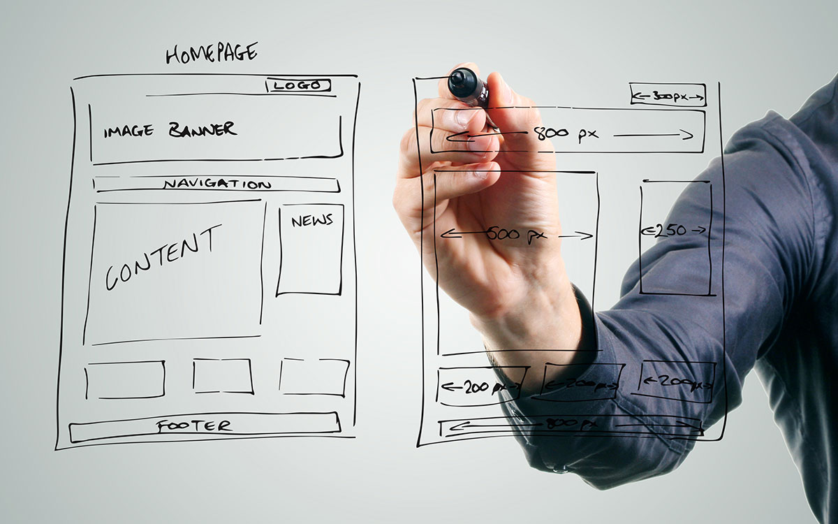 elements of modern web page design
