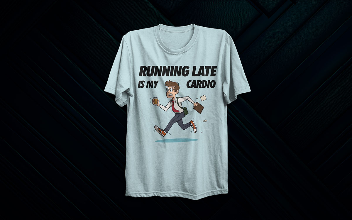 fitness funny t-shirt design