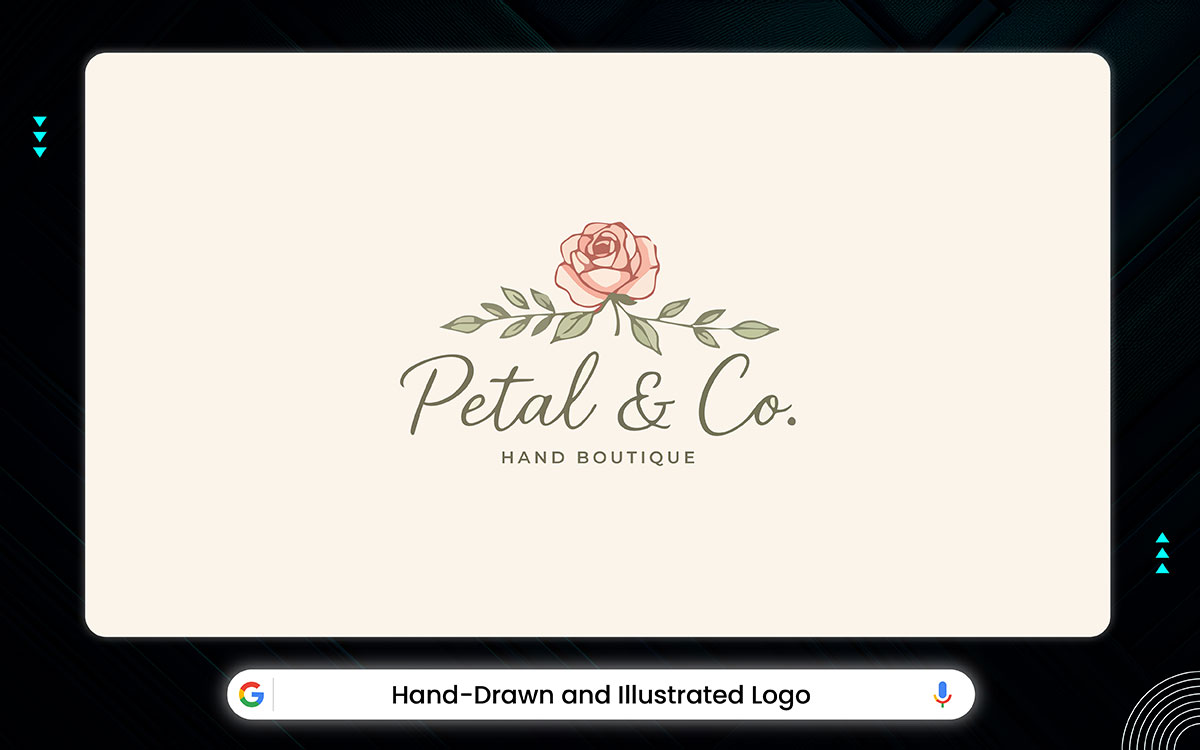 hand drawn logo design idea