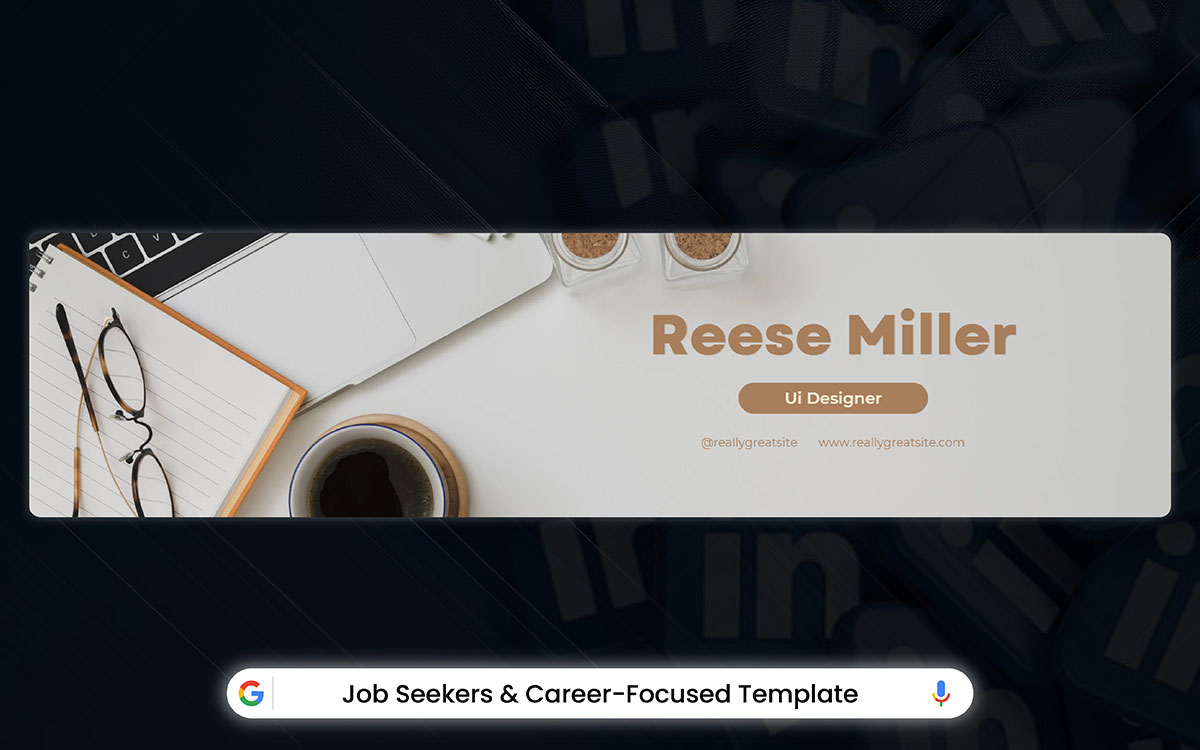 job seekers LinkedIn banner template