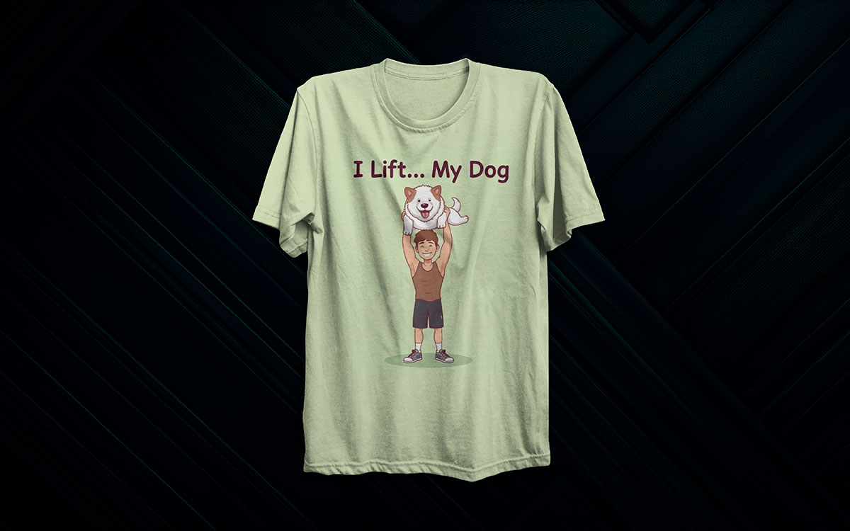 gym quote funny t-shirt design