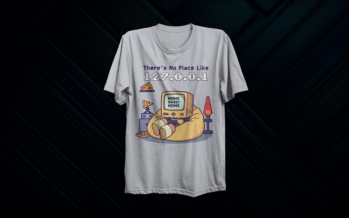 tech funny t-shirt design