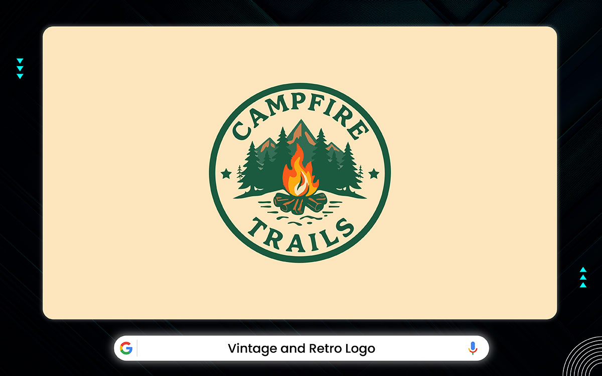 nintage logo design idea