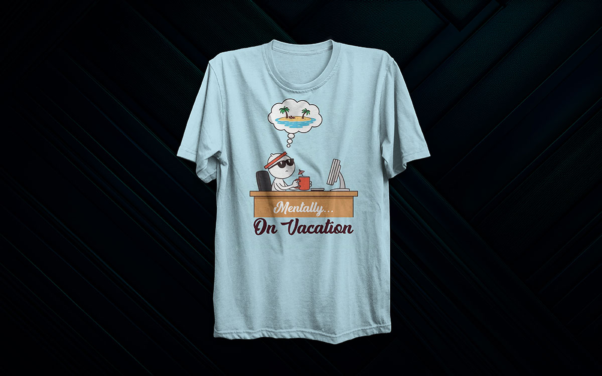 wanderlust gone funny t-shirt design
