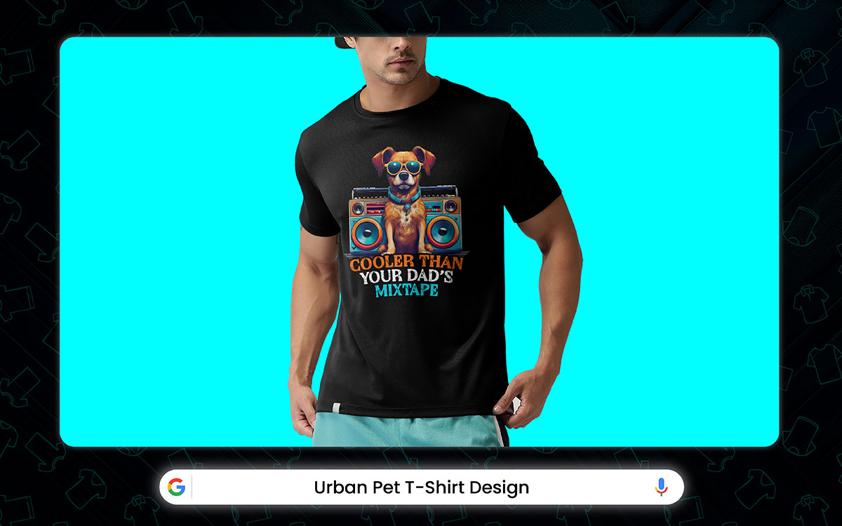 urban pet t-shirt design