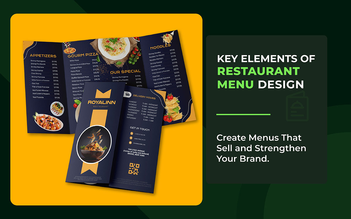 key elements of restaurant menu design