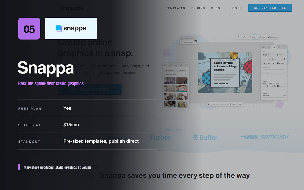tool for designing engaging social media content