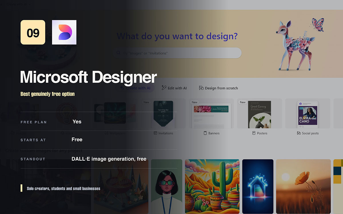 social media content creation and design tool