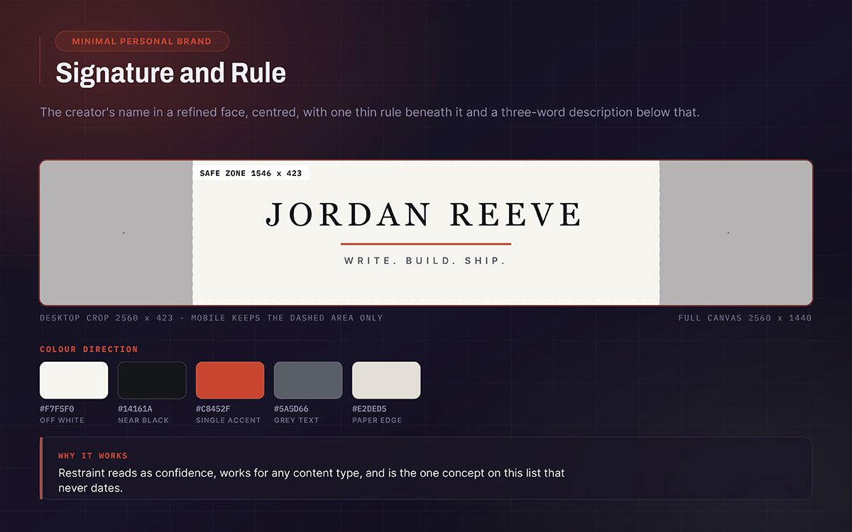 youtube banner examples showing creative channel designs