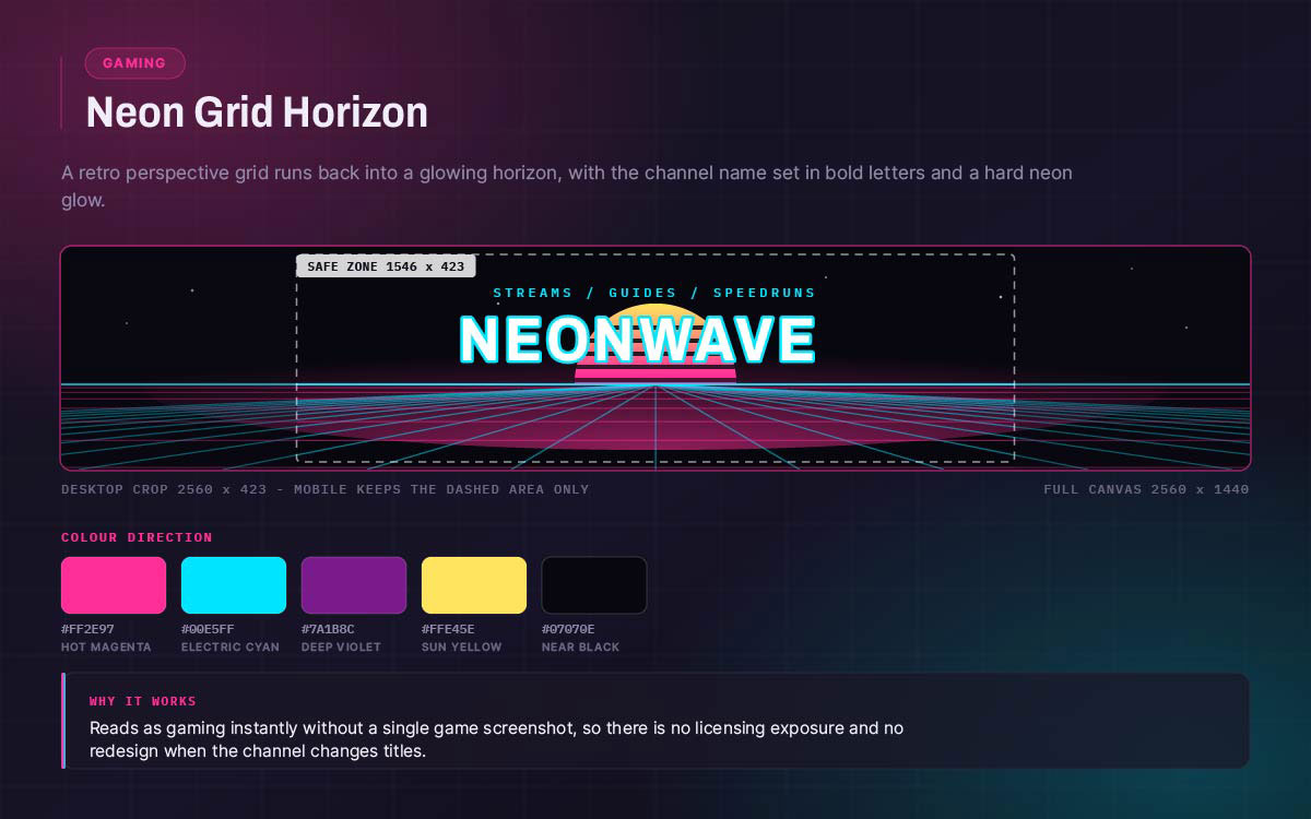 best youtube banner ideas for creative channels