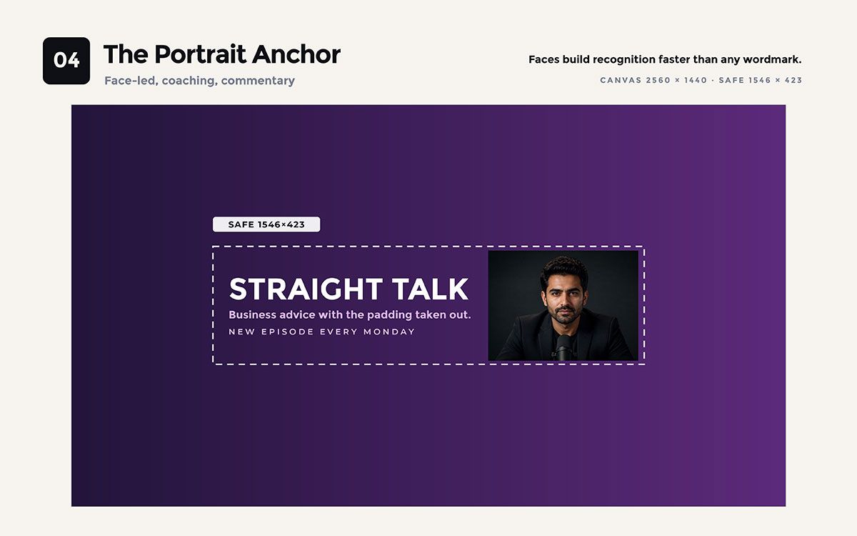 best YouTube banner template for creative YouTube channels