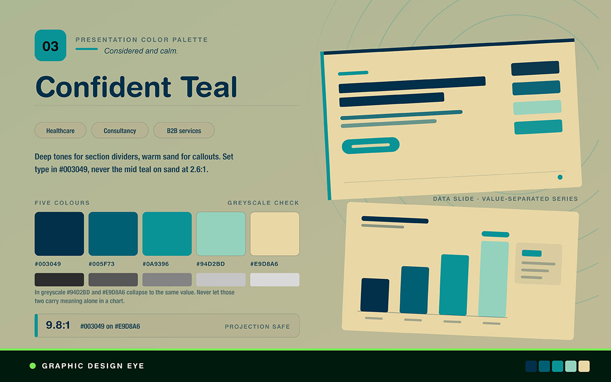 minimalist neutral presentation color palette