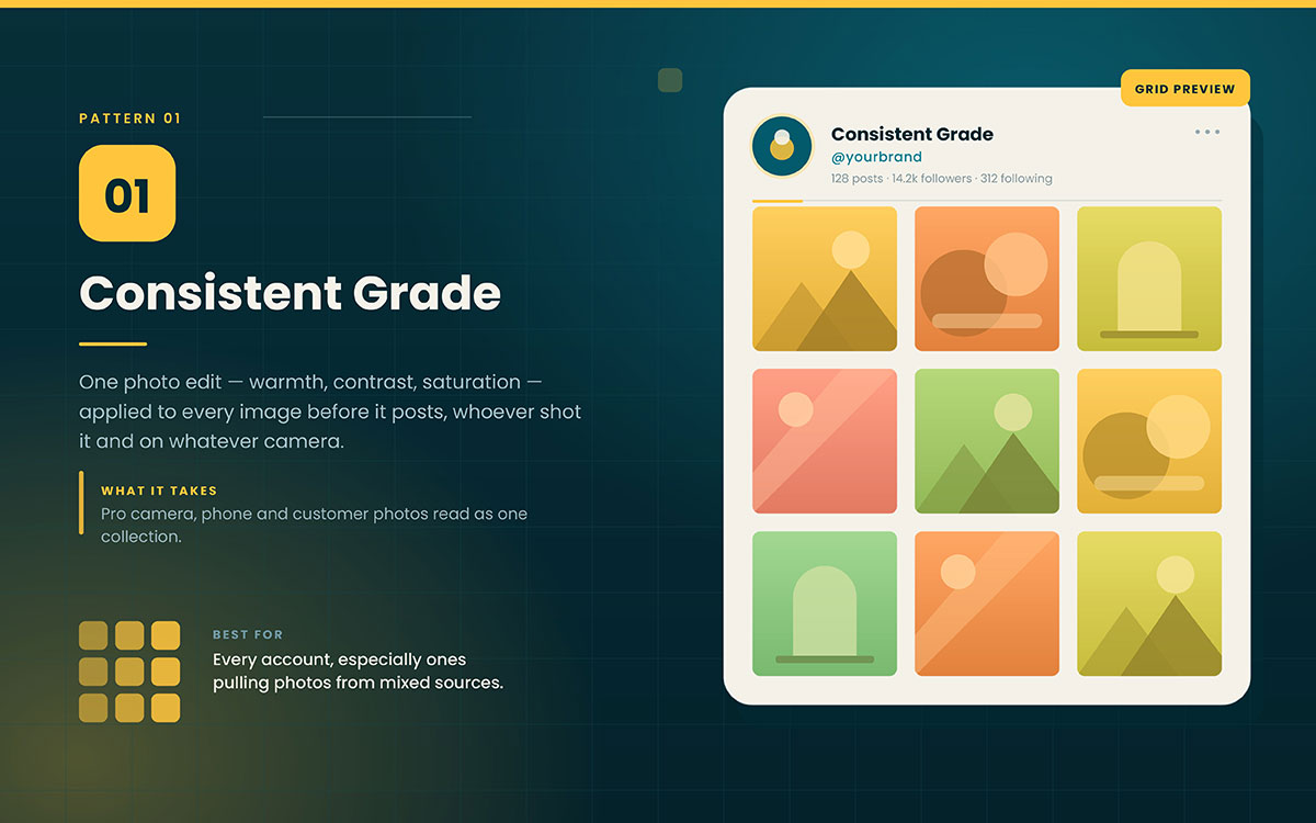 how to create an aesthetic Instagram feed
