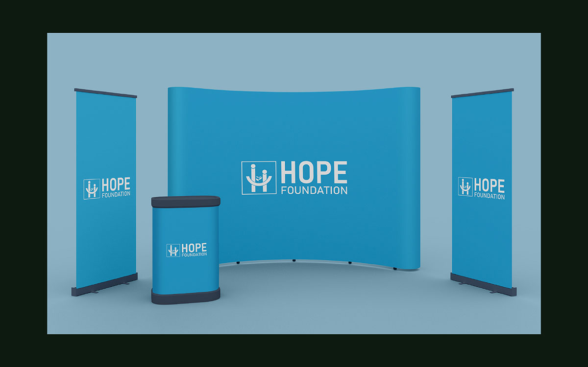 how to design nonprofit event materials