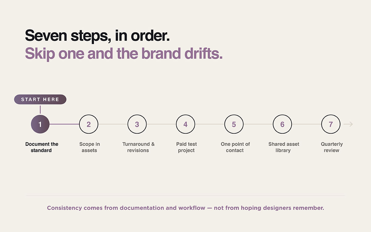 how to outsource social media design