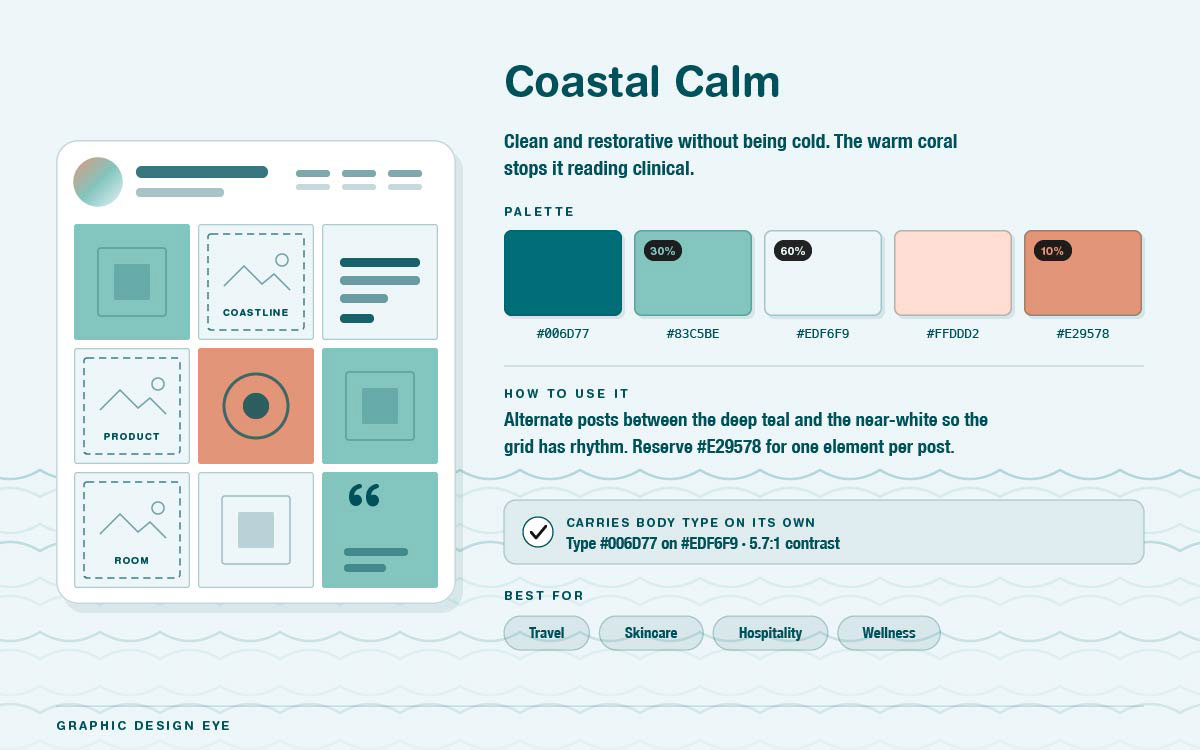 best Instagram color palettes for stylish social media designs