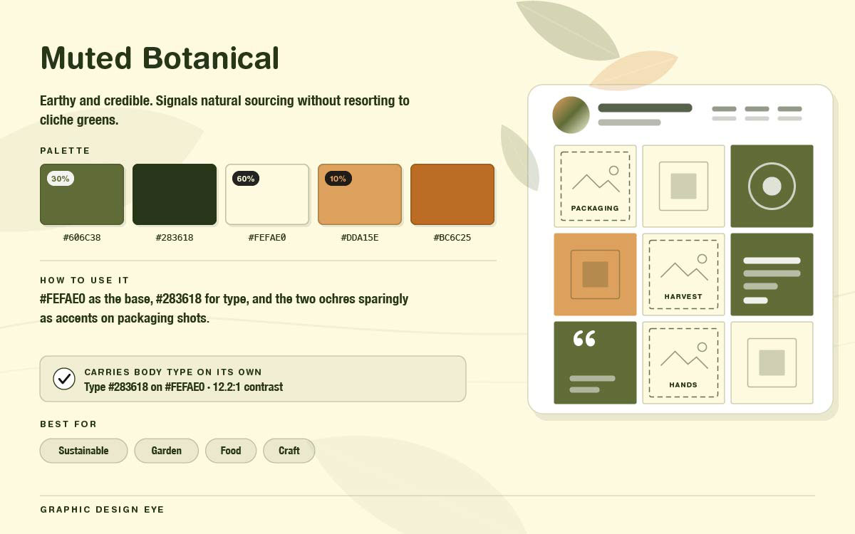 Instagram feed color palettes for a consistent brand identity