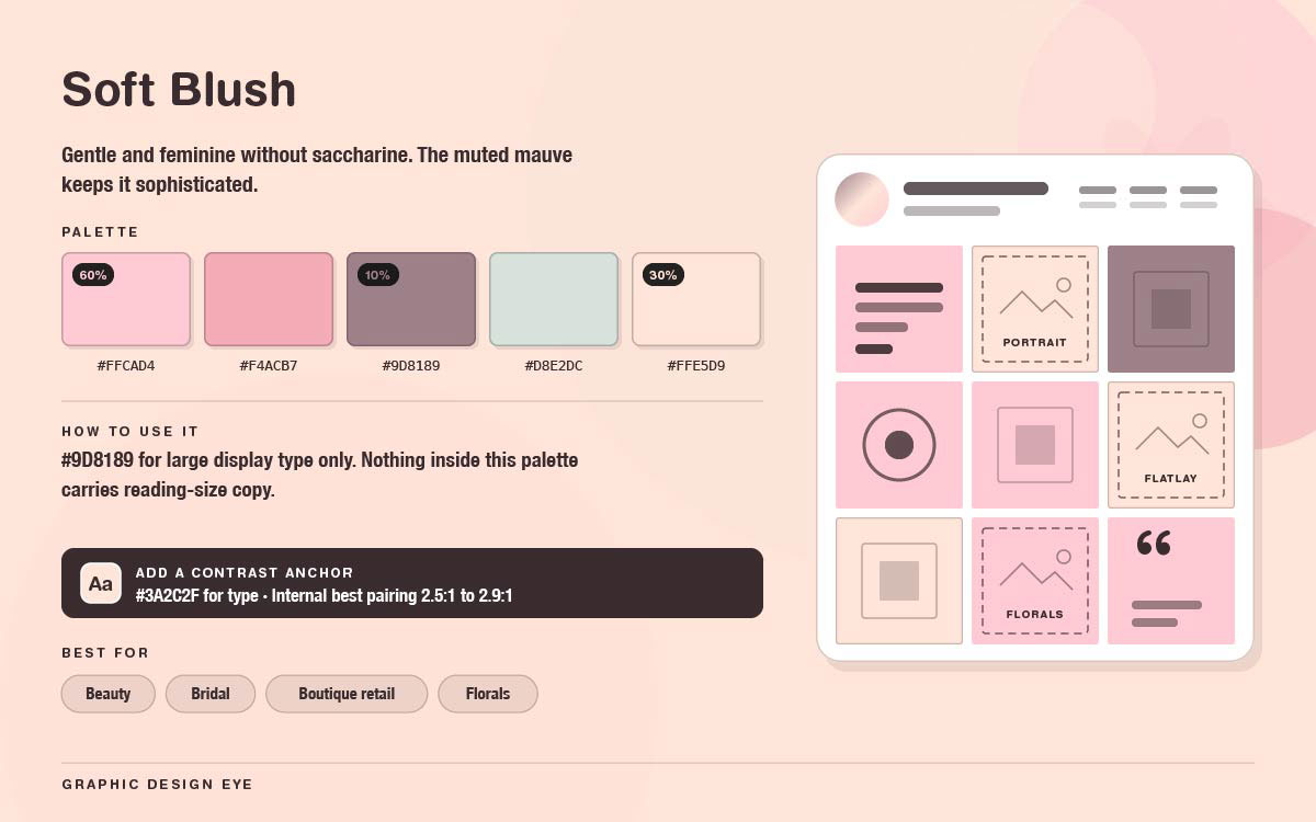 creative Instagram color combinations for social media posts