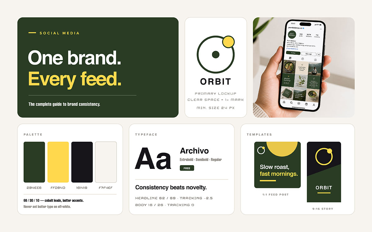 social media branding guidelines