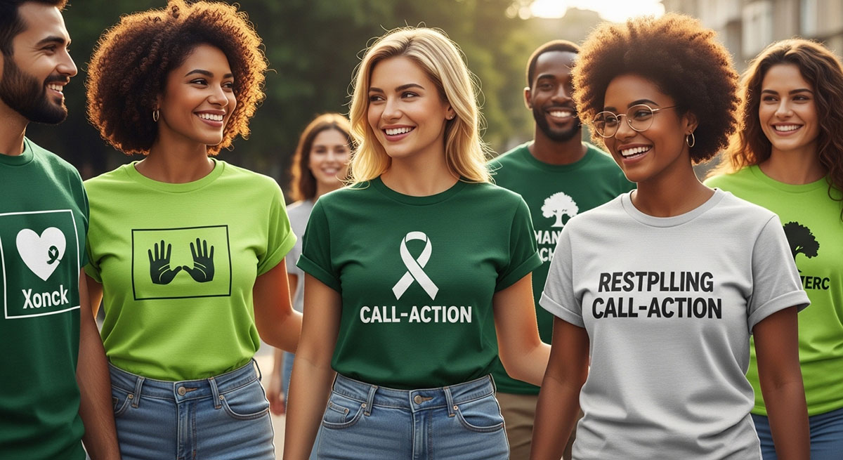 how to design t-shirts for nonprofits