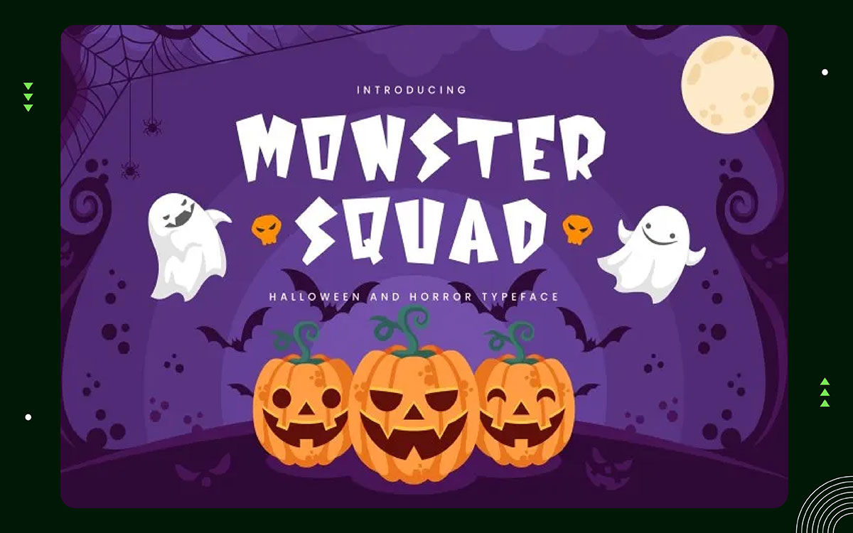 Monster Squad halloween font