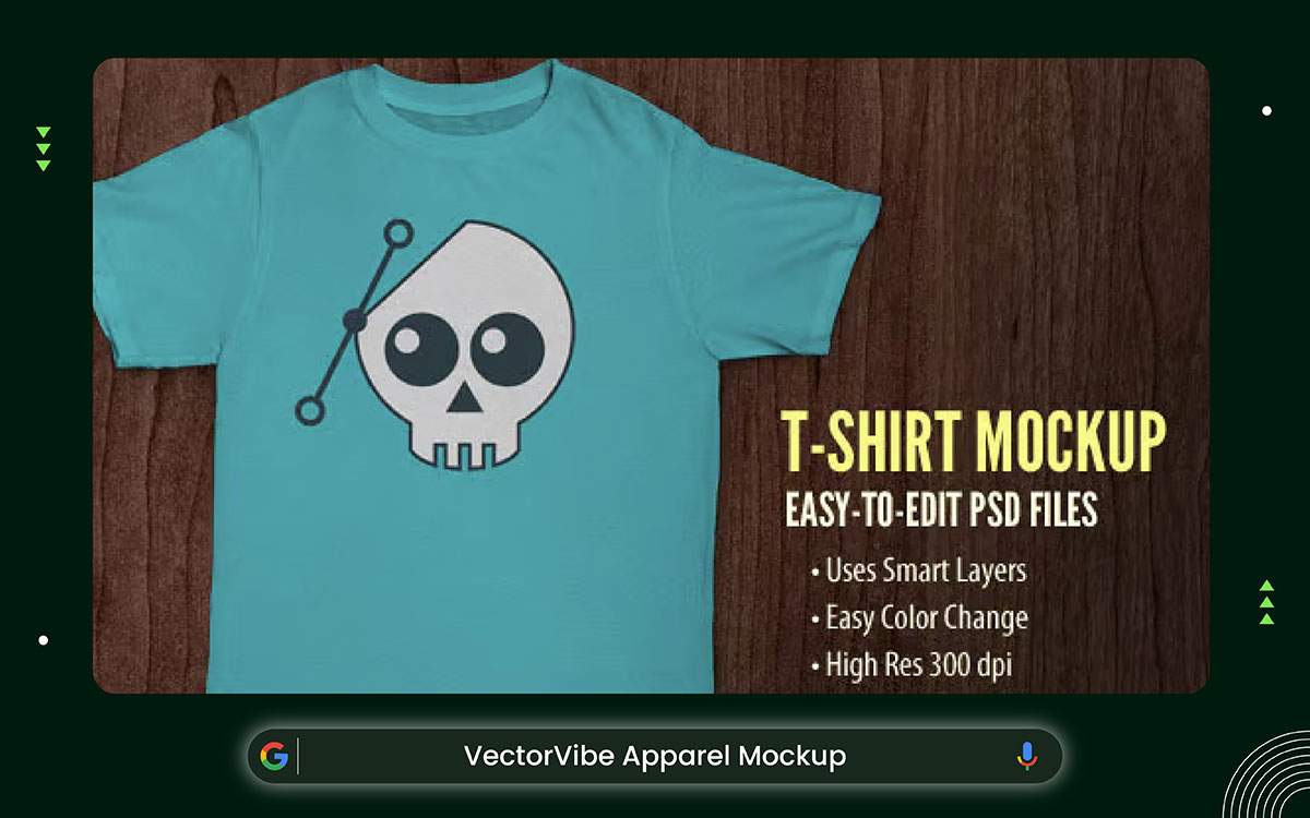 vectorvibe apparel mockup