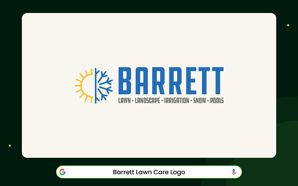 modern logo design attracts landscaping clients